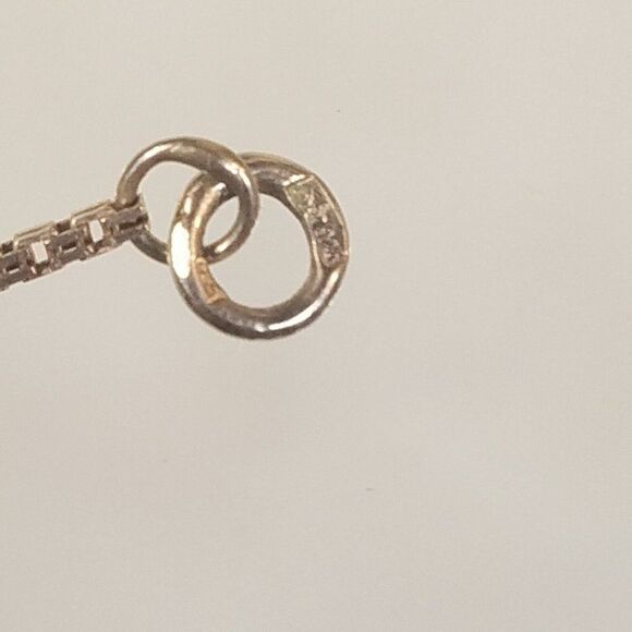 Sterling Silver 5.66 gr Chain Necklace 24" L - Picture 6 of 7